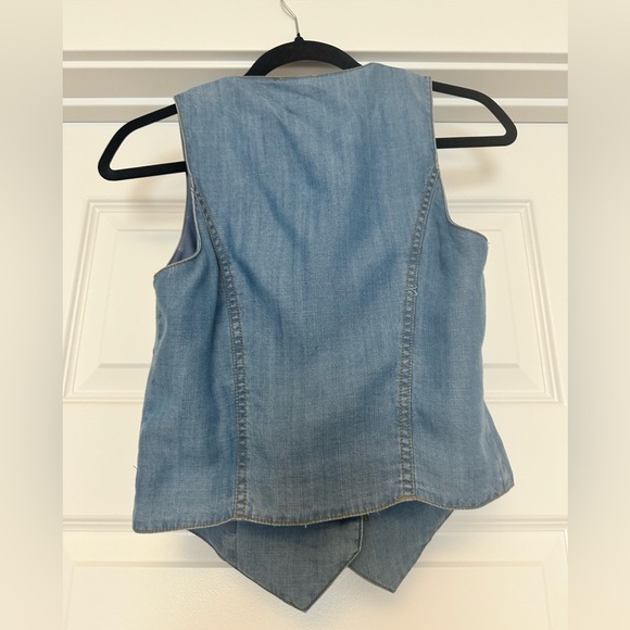 New never worn Denim Tencel vest - Picture 3 of 4